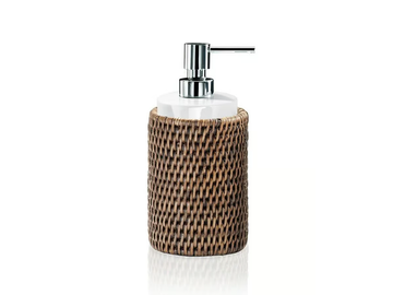 BASKET SSP - Rattan Bathroom soap dispenser by DECOR WALTHER - view 3